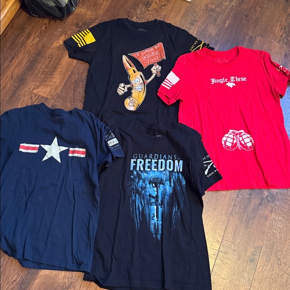 Bundle of 12 men’s Grunt Style t-shirts size Large - Picture 4 of 8